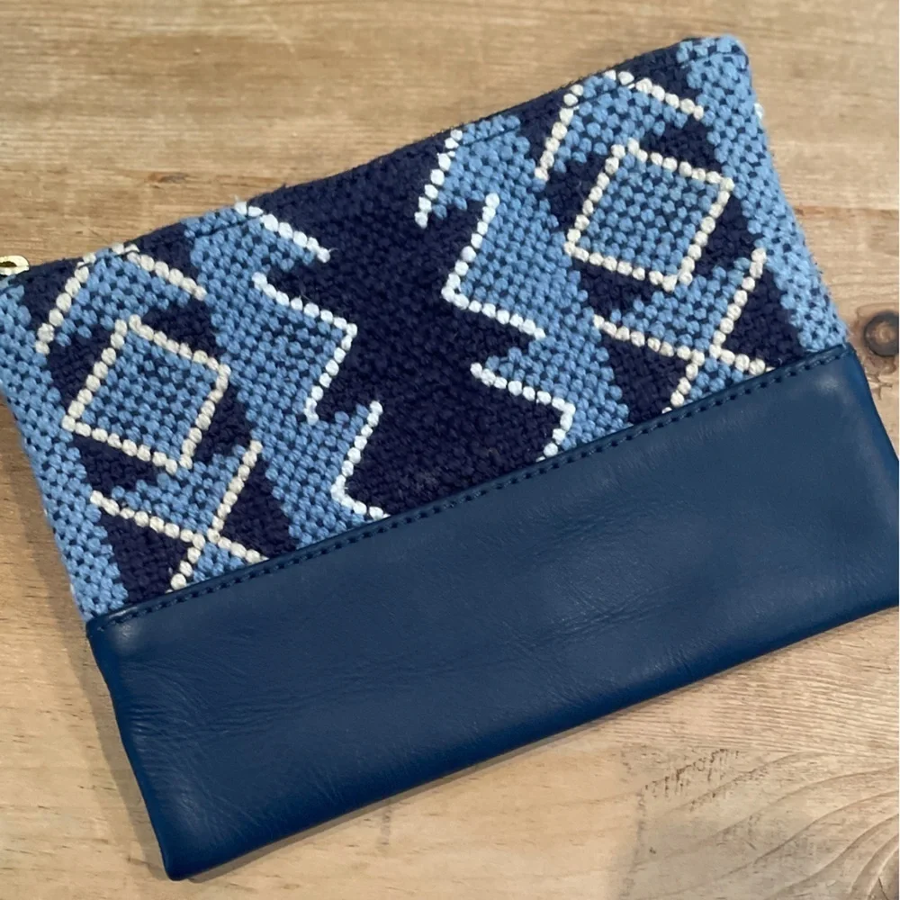 Bloom & Give vegan leather wallet accessories bag Aztec Boho Southwestern